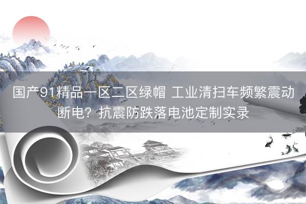 国产91精品一区二区绿帽 工业清扫车频繁震动断电？抗震防跌落电池定制实录